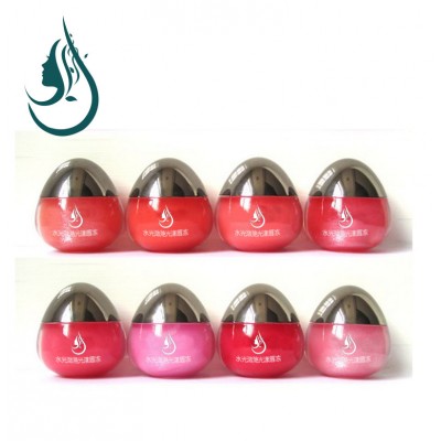 Wholesale  private label egg ball shaped natural fruit scented lip balm